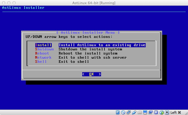 Install AstLinux