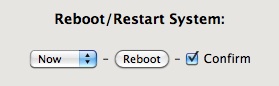 Reboot/Restart