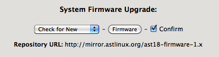 Check for Firmware